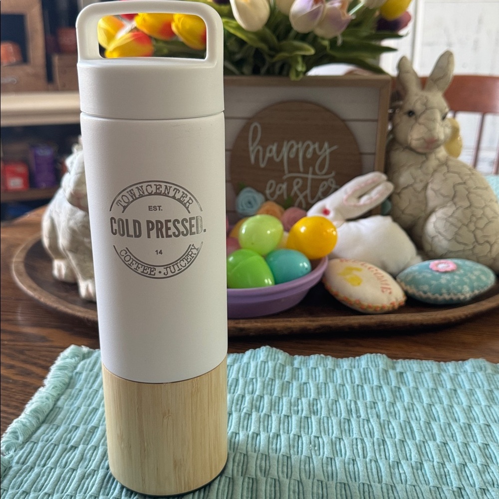 Welly Traveler 18oz Insulated & Infusing Stainless Steel Bamboo Water Bottle - Picture 3 of 5